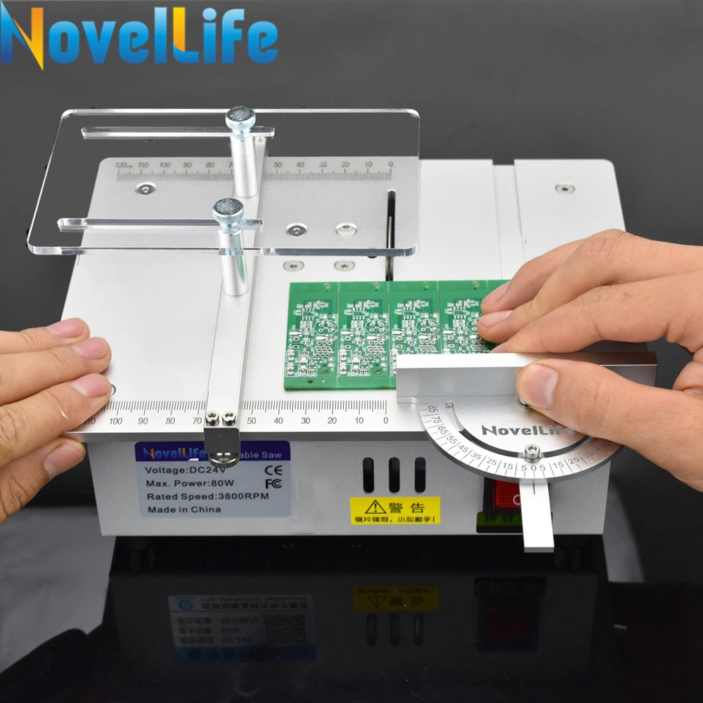 Mini Table Saw Handmade Woodworking Bench Saw DIY Hobby 